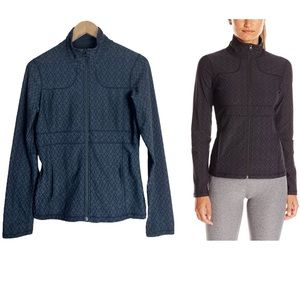 Prana Jacquard Reeve Jacket Size Small Full Zip